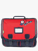 Boekentas 2 Compartimenten Tann's Rood les fantaisies g 41125