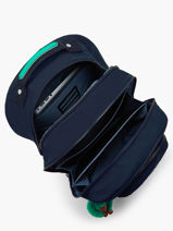 Rugzak 2 Compartimenten Kipling Blauw back to school KI4053-vue-porte