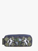 Pennenzak 2 Compartimenten Caramel et cie Groen fier GA