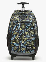 Rugzak Op Wieltjes 2 Compartimenten Rip curl Zwart bts 137MBA