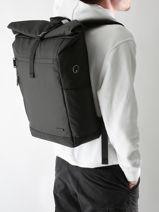 Business Rugzak David jones Zwart business 48-vue-porte