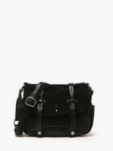 Cross Body Tas Vintage Leder Mila louise Roze vintage 3677XV