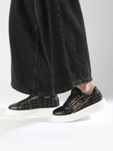 Sneakers Kylie 26 Liu jo Zwart women BF4065TX-vue-porte