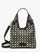 Cross Body Tas Memphis Leder Basilic pepper Zwart memphis BMEM2S