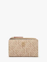 Portefeuille Tommy hilfiger Bruin th monoplay AW17417