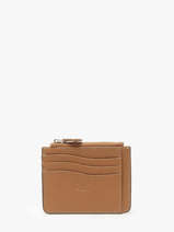 Kaarthouder Caviar Met Rits Leder Crinkles Veelkleurig caviar 14284