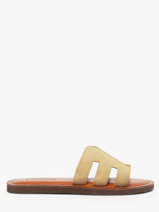 Slippers Emia Suede Uit Leder Les tropeziennes Beige men EMIASUED