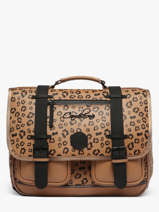 Boekentas Vintage North Cameleon Bruin vintage north CA38