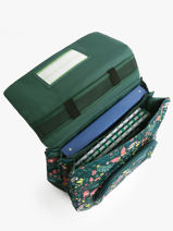 Boekentas Op Wieltjes 2 Compartimenten Tann