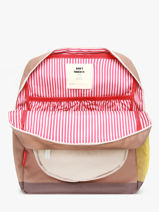 Rugzak Hello hossy Bruin cool kids S6-vue-porte