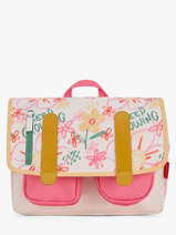 Boekentas 1 Compartiment Hello hossy Beige cool kids 7