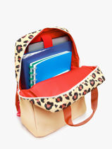 Rugzak Hello hossy Beige cool kids PADU-vue-porte