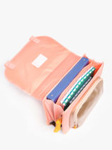 Boekentas 2 Compartimenten Stones and bones Roze girls G-vue-porte