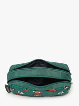 Pennenzak 2 Compartimenten Fier Caramel et cie Groen fier GA-vue-porte