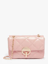 Cross Body Tas M Moon Leder Vanessa bruno Roze moon 84V40533