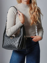 Schoudertas Phoebe Guess Beige phoebe PD966502-vue-porte