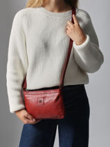 Cross Body Tas Heritage Biba Bruin heritage BT37-vue-porte