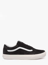 Sneakers Old Skool Uit Leder Vans Zwart men D7ZY7U1