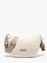 Cross Body Tas Sherpa David jones Beige sherpa CM7774