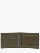 Portefeuille Leder Yves renard Groen nubuck 2608-vue-porte