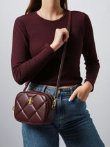Cross Body Tas June Matelass� Laurent david Rood ld bags 175-vue-porte