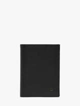 Portefeuille Met Portemonnee Leder Etrier Zwart madras EMAD5016