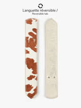 Agn�s Afneembaar Decoratief Lipje Etrier Bruin agnes EAGN121A