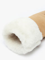 Handschoenen Isotoner Bruin women gloves 68667-vue-porte