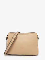 Cross Body Tas Zora Hexagona Beige zora 8620232