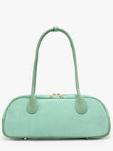 Schoudertas Velvet Caviar Leder Milano Groen velvet caviar VC25112