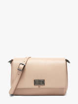 Cross Body Tas Caviar Leder Milano Beige caviar CA24061