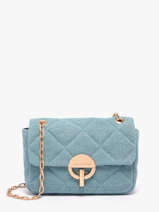 Cross Body Tas Moon Linnen Vanessa bruno Blauw moon 70V40533
