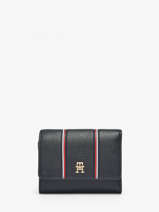 Portefeuille Tommy hilfiger Blauw th icon AW18655