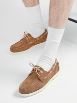 Bootschoenen Uit Leder Sebago Bruin men 7000GA0-vue-porte