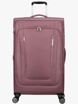 Soepele Reiskoffer Wanderlite American tourister Violet wanderlite 158078