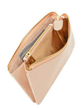 Portefeuille Caviar Leder Crinkles Beige caviar 14196-vue-porte