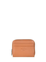 Portemonnee/kaarthouder Confort Leder Hexagona Beige confort 463042