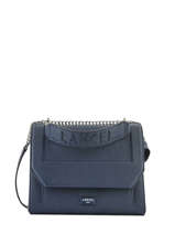 Handtas M Ninon Leder Lancel Blauw ninon A09222