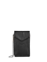 Telefoontasje Foulonn Pia Leder Lancaster Roze foulonne pm 27