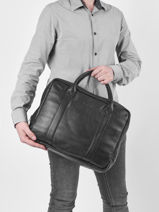 Documententas Mecanographe Met 13" Laptopvak Paul marius Roze vintage MECANOGR-vue-porte