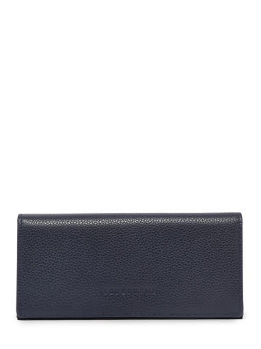 Longchamp Le foulonn� Portefeuille Blauw