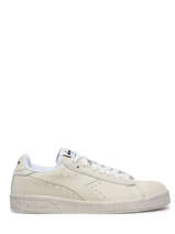 Sneakers Game Low Waxed Uit Leder Diadora Beige unisex 90000060