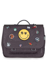 Boekentas It Bag Midi 2 Compartimenten Jeune premier Zwart daydream boys B