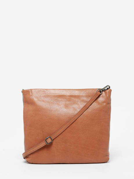 Cross Body Tas Smart Leder Basilic pepper Bruin smart BSMA09 ander zicht 4