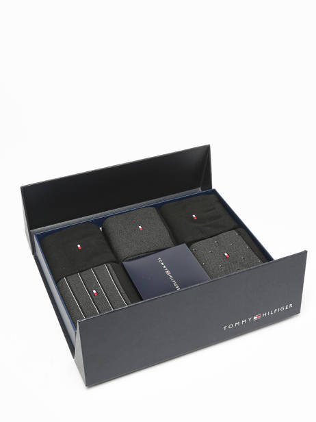 Sokken Tommy hilfiger Zwart socks men 71224442 ander zicht 2