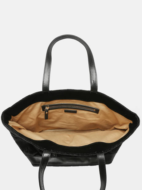 Schoudertas Cabas Vanessa bruno Zwart cabas 38V40315 ander zicht 3