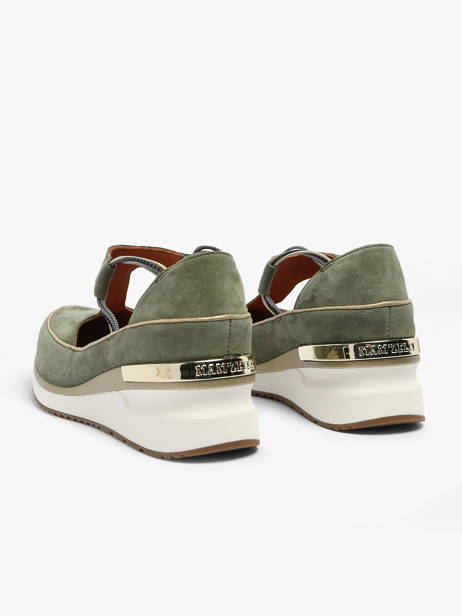 Sneakers Vasas Uit Leder Mam'zelle Groen women CSIJK66 ander zicht 3