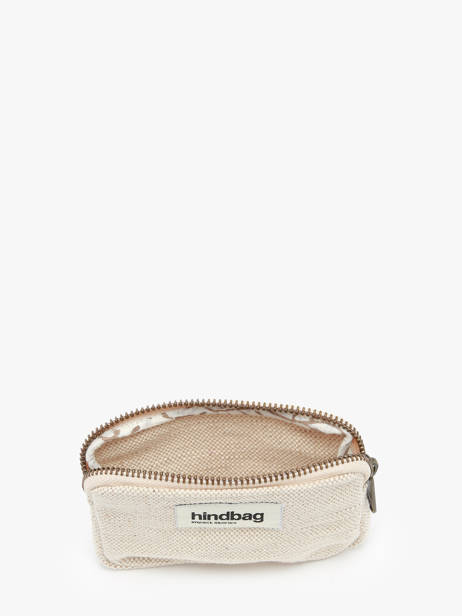 Portemonnee Jute Hindbag Beige jute JU ander zicht 1