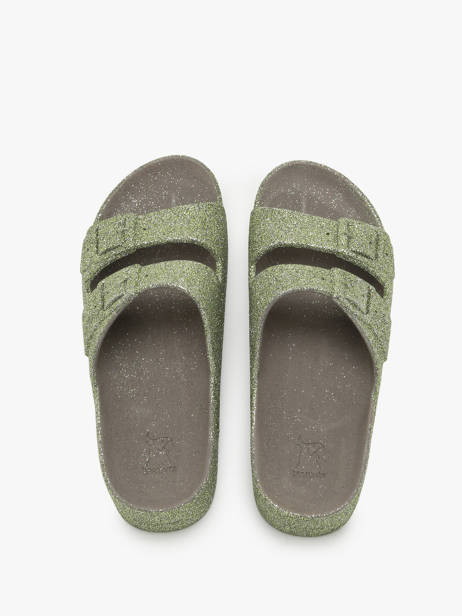 Slippers Caipirinha Glitter Cacatoes Veelkleurig women CAIPIRIN ander zicht 3