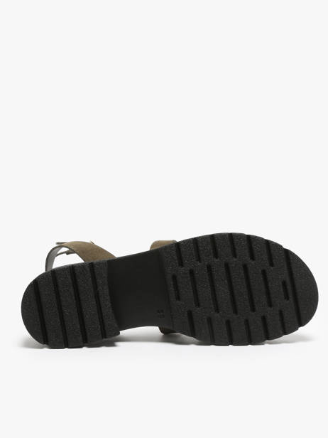 Sandalen Tobosued Uit Leder Les tropeziennes Groen women TOBOSUED ander zicht 5